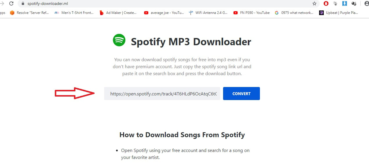spotify song downloader convert to mp3